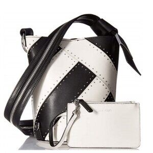 Calvin Klein Karsyn Nappa 3 in 1 Convertible Hobo Backpack NWT